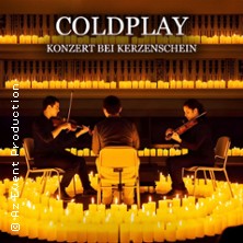 Coldplay Musik bei Kerzenschein 28.11.2026 Kathrin-Türks-Halle Dinslaken