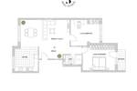 Etagenwohnung Düsseldorf Flingern Nord - 3 Zimmer, 90 m&sup2;, 775.000&euro; | Angebot:25738872