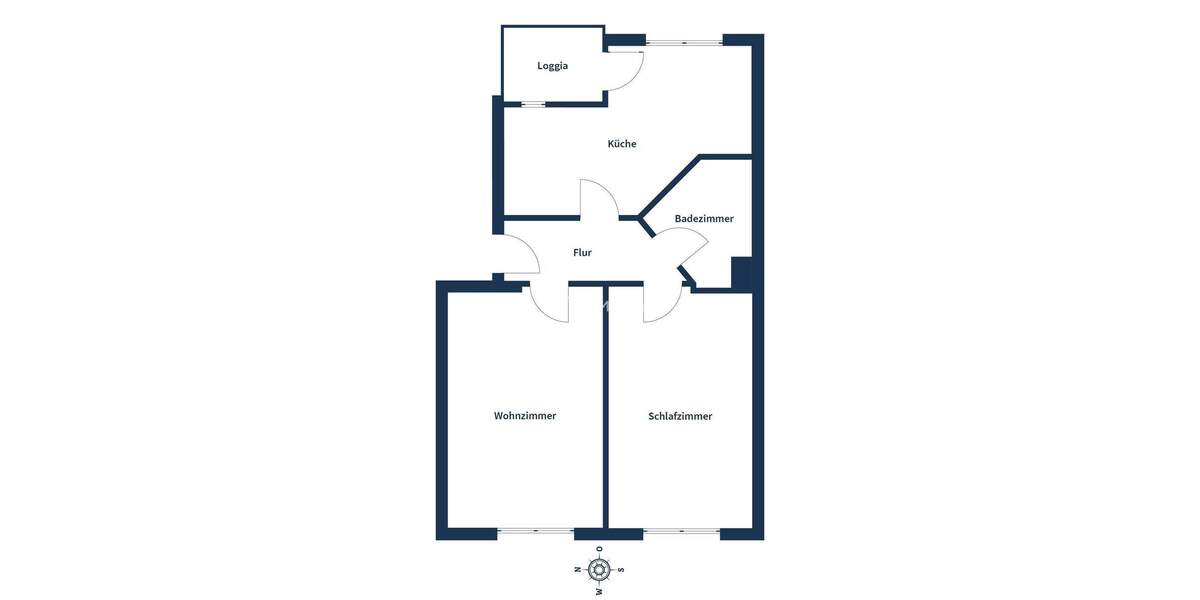 Etagenwohnung Herne Herne-Mitte - 2 Zimmer, 62 m&sup2;, 89.000&euro; | Angebot:25248807