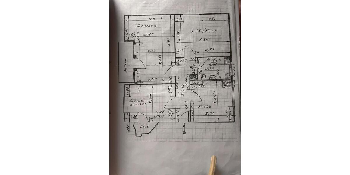 Helle 3,5-Zimmerwohnung mit EBK in RE-Hillerheide 3 zimmer