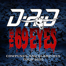D-A-D & The 69 Eyes - Cowpunks and Glampires Tour 2025 06.11.2025 Turbinenhalle