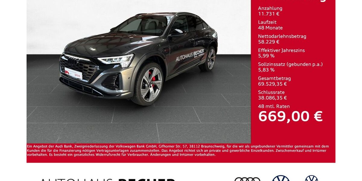 Audi Q8 e-tron 12.000 km 69.960 &euro; Wesel 46485