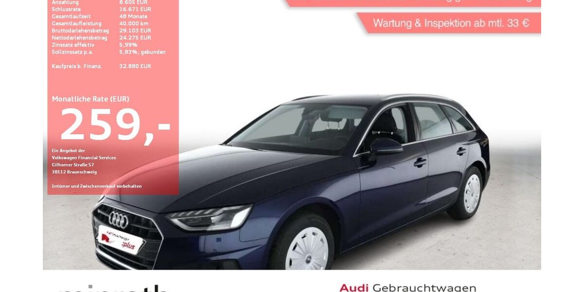 Audi A4 34.867 km 31.130 &euro; Moers-Hülsdonk 47441