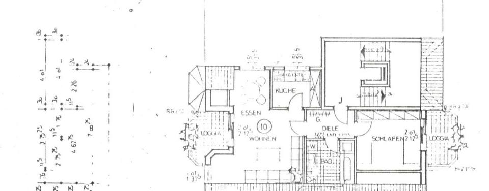 Gemüliche 2 Zimmer Dachgeschosswohnung mit 2 Balkonen in Voerde 2 zimmer
