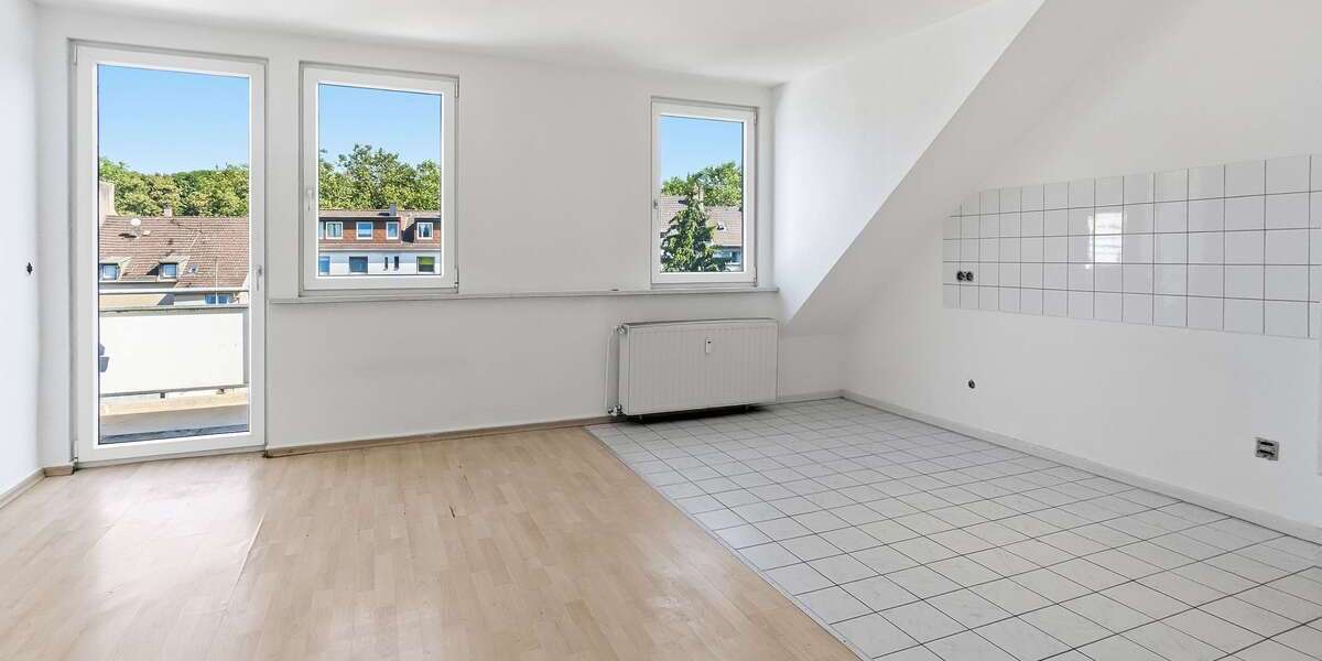 Etagenwohnung Oberhausen Alstaden - 3 Zimmer, 57 m&sup2;, 460&euro; | Angebot:27025409