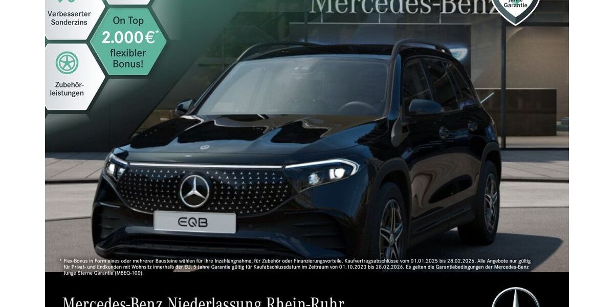 Mercedes-Benz EQB 5.780 km 38.590 &euro; Düsseldorf 40470
