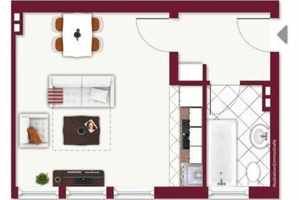 Wohnung Krefeld Benrad - 1 Zimmer, 30 m&sup2;, 75.000&euro; | Angebot:24549230