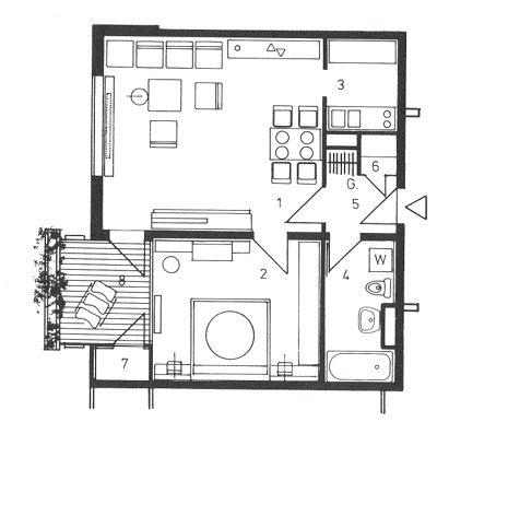Etagenwohnung Bochum Günnigfeld - 2 Zimmer, 60 m&sup2;, 119.000&euro; | Angebot:27010391