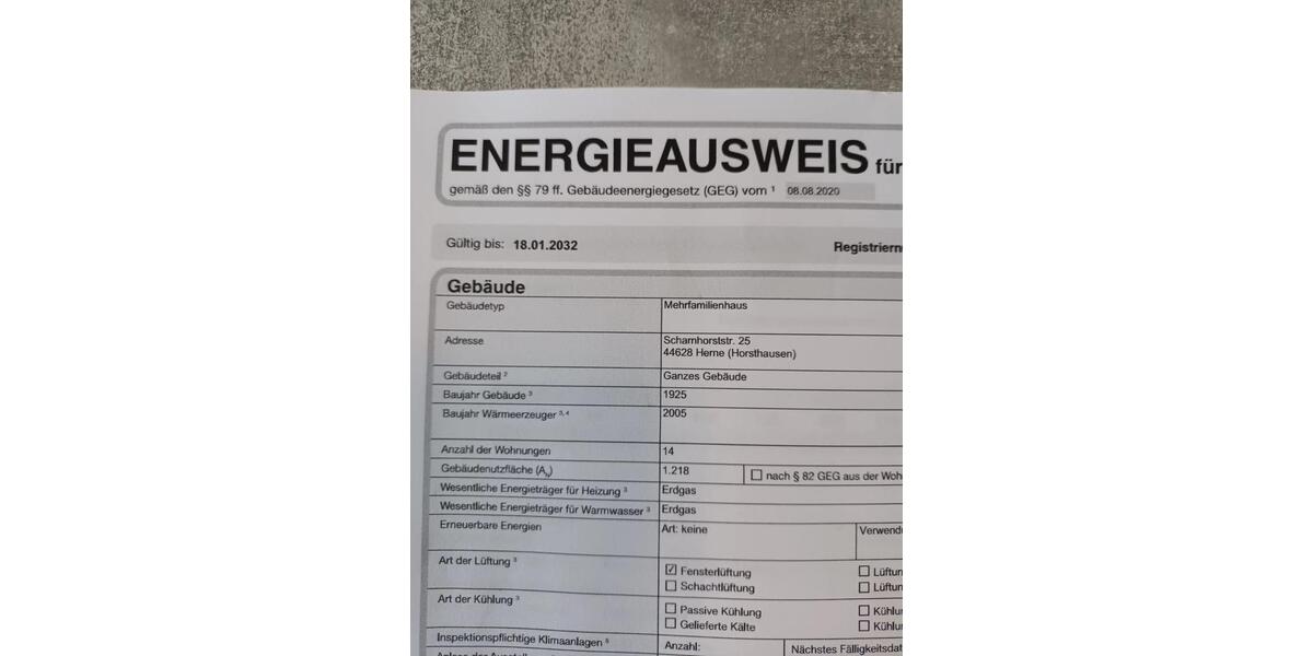 Dachgeschoßwohnung Herne Sodingen - 2.5 Zimmer, 46 m&sup2;, 55.000&euro; | Angebot:24737087