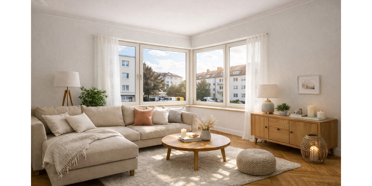 Charmante Altbau-Eckwohnung mit viel Lichteinfall, Charakter und toller Aufteilung im Zooviertel. 3 zimmer