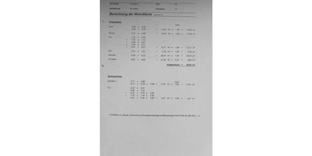 Doppelhaushälfte Dinslaken - 4 Zimmer, 121 m&sup2;, 480.000&euro; | Angebot:25304625