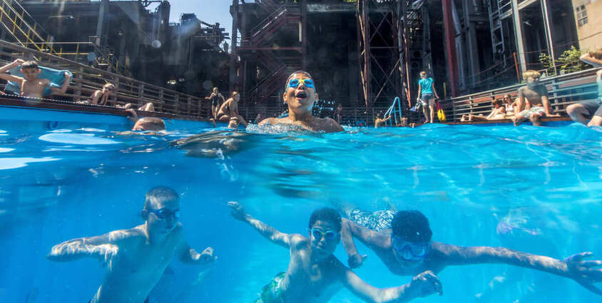 Werksschwimmbad - Badespaß auf der Kokerei Zollverein 04.08.2026 Kokerei Zollverein