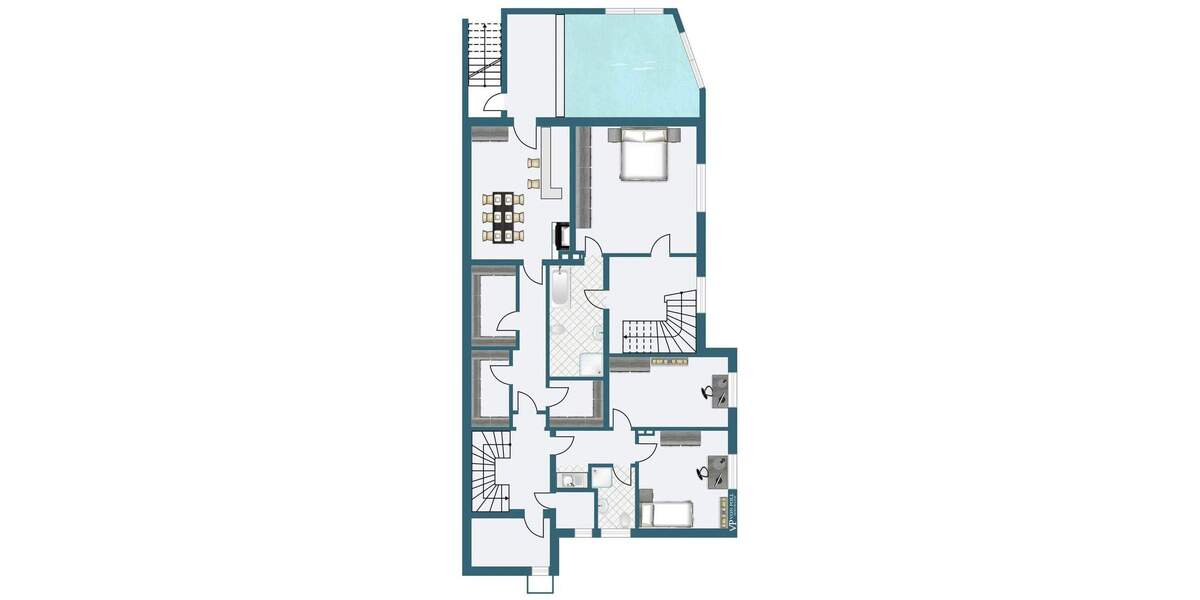 Mehrfamilienhaus, Wohnhaus Bochum Wiemelhausen - 9 Zimmer, 275 m&sup2;, 695.000&euro; | Angebot:25567204