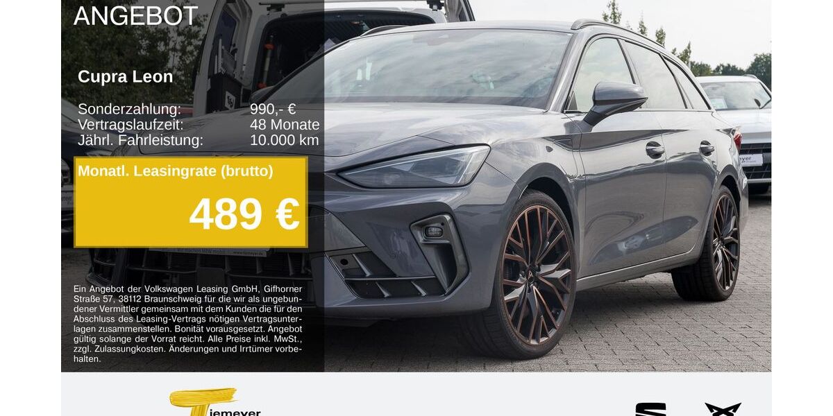 Cupra Leon 11.644 km 43.680 &euro; Bochum 44809