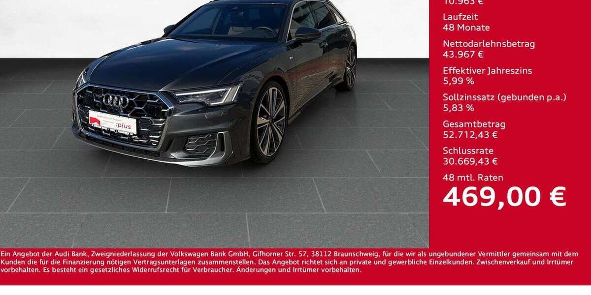 Audi A6 11.222 km 53.960 &euro; Wesel 46485