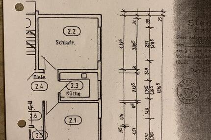 Wohnung auf der Waterkampstraße 3 zimmer