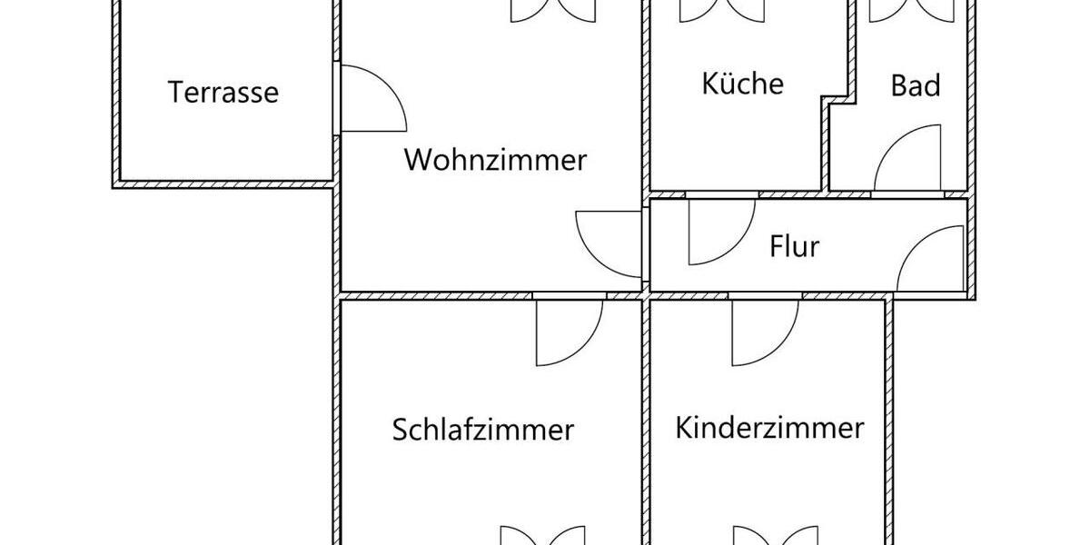 Erdgeschoßwohnung Marl Alt-Marl - 3 Zimmer, 70 m&sup2;, 480&euro; | Angebot:25601202