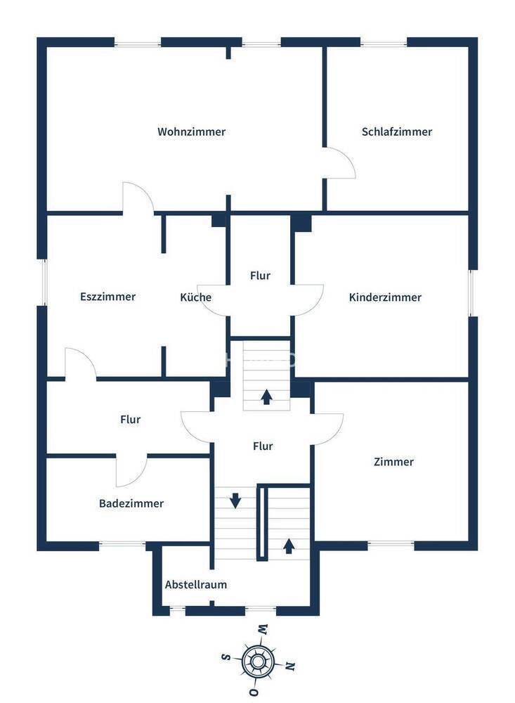 Großzügige 4-Zimmer-Etagenwohnung mit Garage in idealer Lage