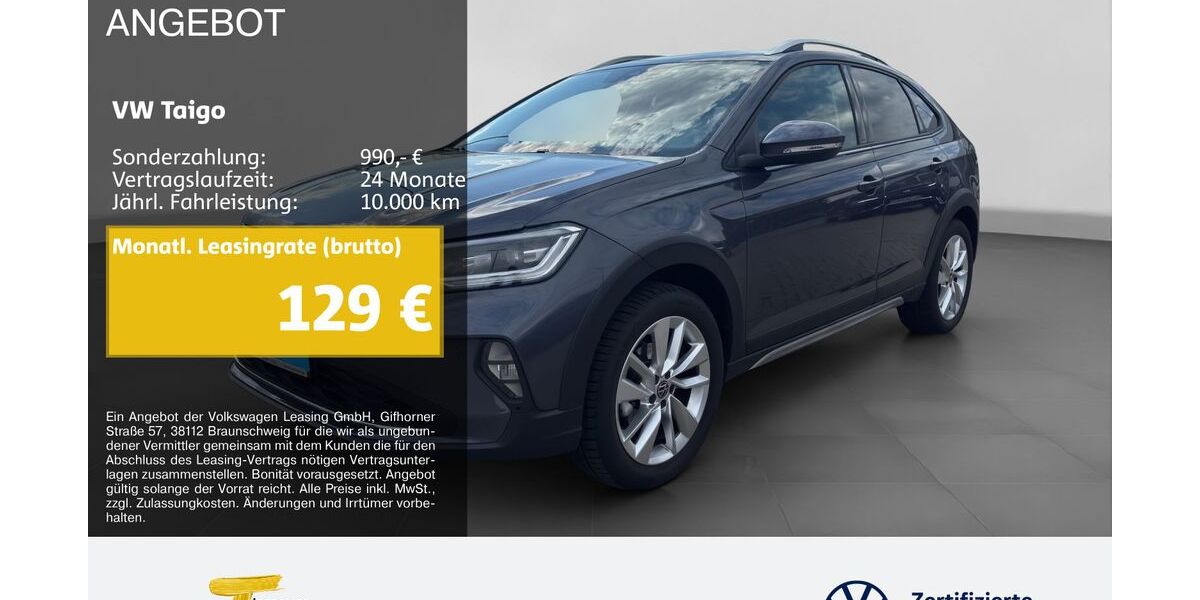 VW Taigo 9.074 km 22.120 &euro; Dorsten 46282