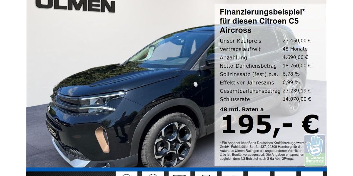 Citroen C5 Aircross 15.537 km 22.266 &euro; Ratingen 40880