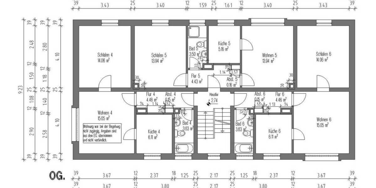 Etagenwohnung Duisburg Fahrn - 2 Zimmer, 41 m&sup2;, 356&euro; | Angebot:26887737