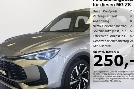MG ZS 1.589 km 23.790 &euro; Düsseldorf 40231