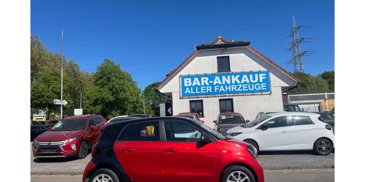 Smart forFour 49.211 km 12.590 &euro; Dinslaken 46539