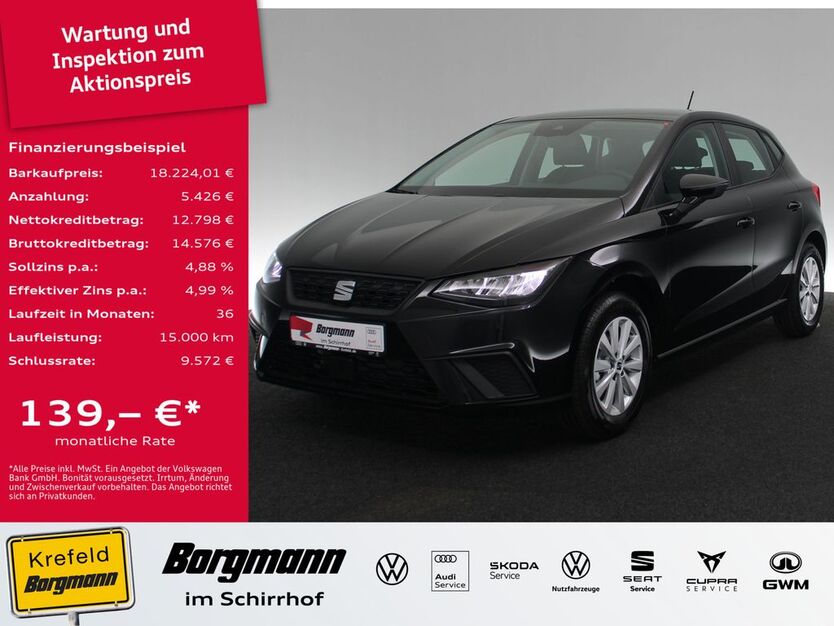 Seat Ibiza 1.050 km 17.885 € Krefeld 47803
