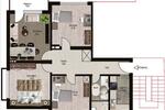 Etagenwohnung Velbert Velbert-Mitte - 4 Zimmer, 90 m&sup2;, 1.000&euro; | Angebot:26223481