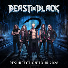 Beast in Black - Resurrection Tour 2026 + Supports: Frozen Crown & Sonata Artica 22.11.2026 Turbinenhalle
