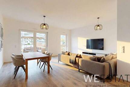 Neubau - Erstbezug: Moderne 4-Zimmerwohnung mit Garten in Düsseldorf Eller! 4 zimmer