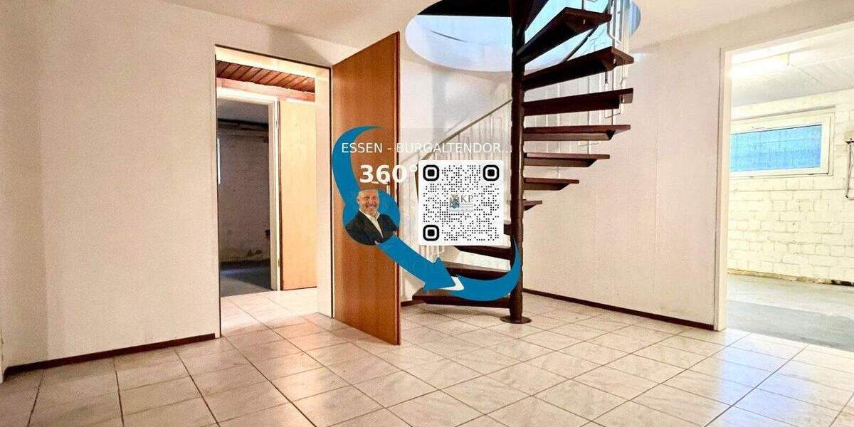 BURGALTENDORF: GROSSZUEGIGE ETW MIT 5 ZIMMERN, GARAGE, GARTEN UND UNTERGESCHOSS 5 zimmer