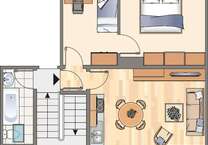 Wohnung zum Mieten in Bochum 309 € 41.82 m²