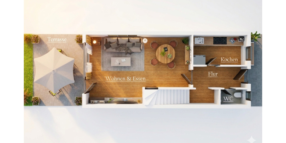 Mehrfamilienhaus, Wohnhaus Bottrop Stadtmitte - 5 Zimmer, 109 m&sup2;, 319.000&euro; | Angebot:26401039