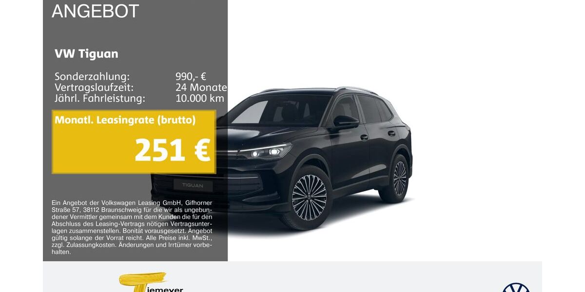 VW Tiguan 16.602 km 33.840 &euro; Herne 44653