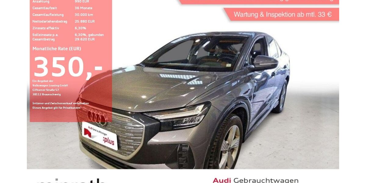 Audi Q4 e-tron 106.805 km 25.630 &euro; Moers-Hülsdonk 47441