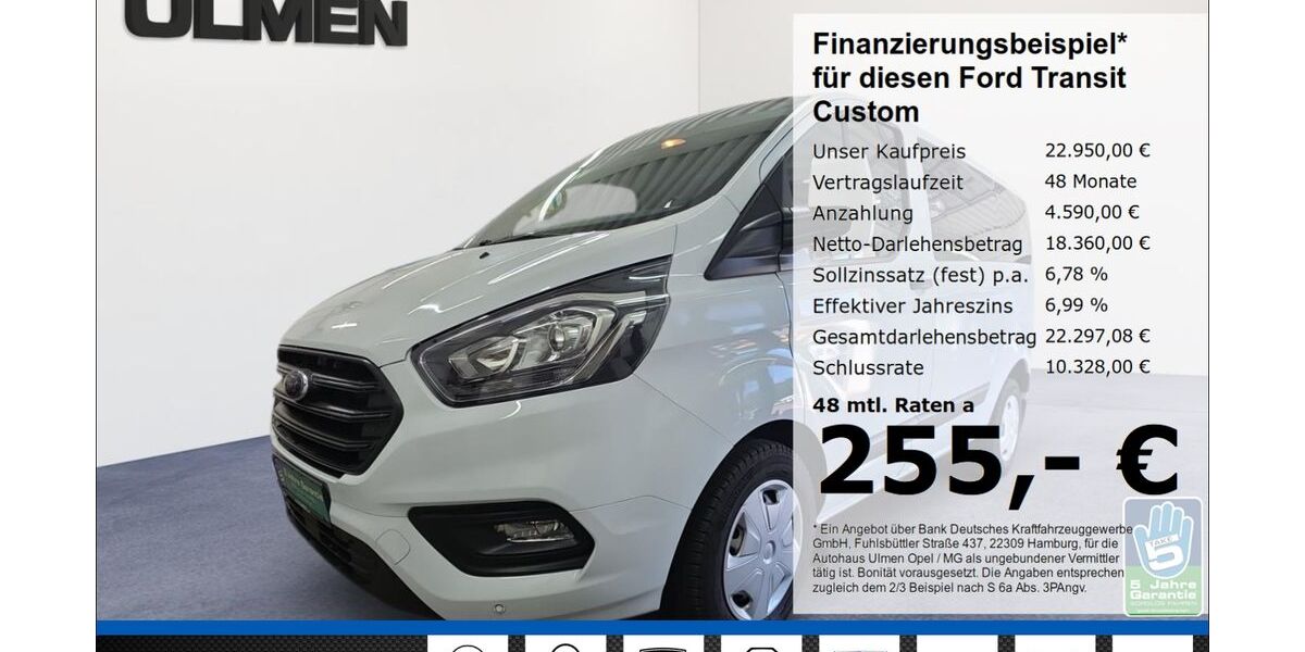 Ford Transit Custom 74.555 km 22.950 &euro; Düsseldorf 40231