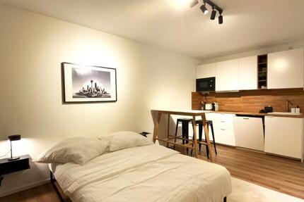 Moderne, vollmöblierte 30 m² Wohnung in Ratingen 1 zimmer