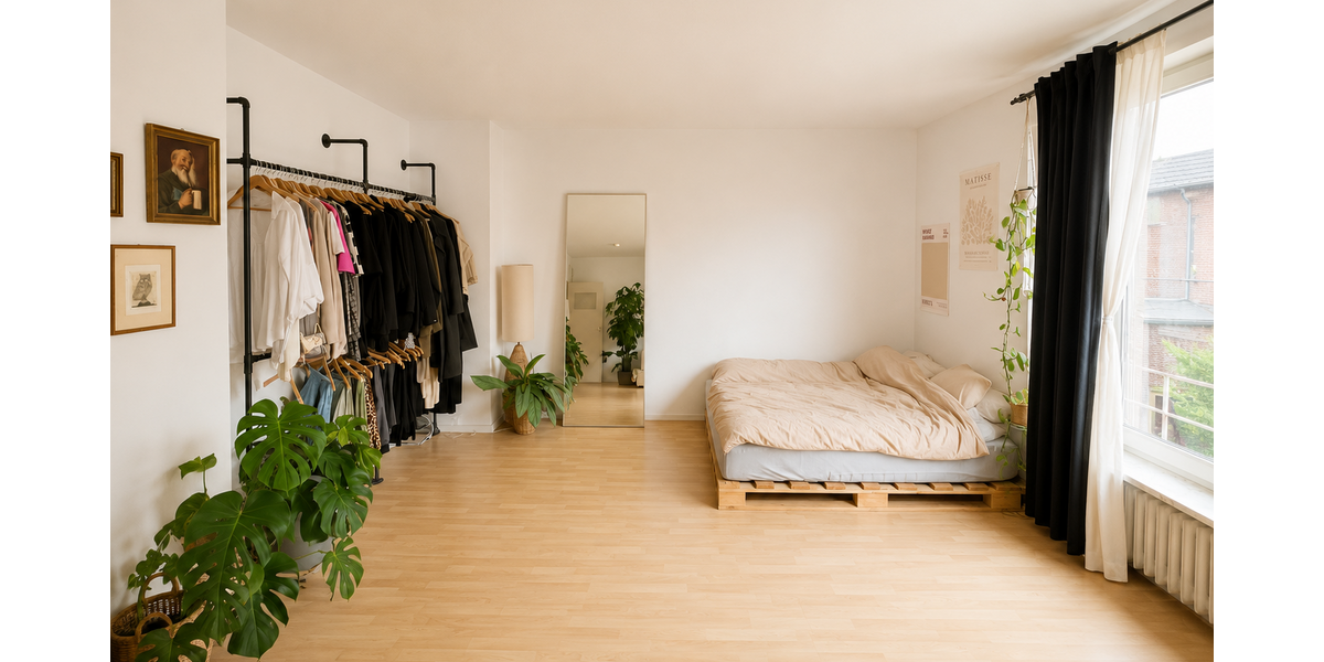 Etagenwohnung Düsseldorf Unterbilk - 3 Zimmer, 75 m&sup2;, 279.000&euro; | Angebot:27153977