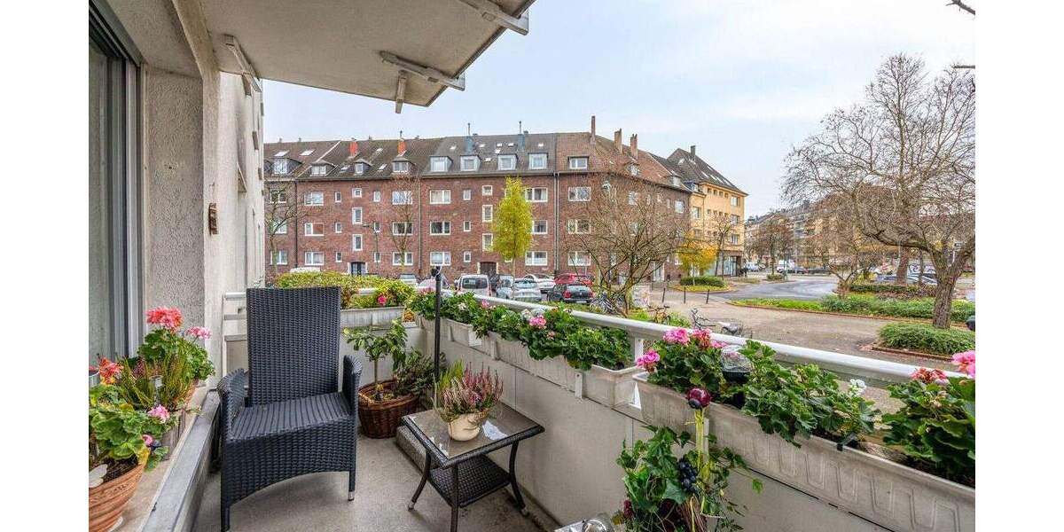 Helle 3-Zimmer-Wohnung mit Balkon in beliebter Lage von Oberbilk 3 zimmer