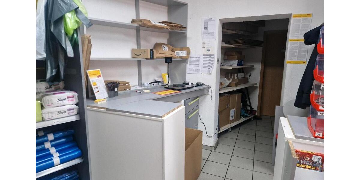 Kiosk Trinkhalle mit DHL Paketshop zu übergeben zimmer