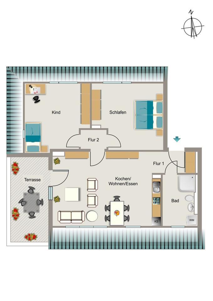 Gute Laune kann man jetzt mieten! VIVAWEST zimmer