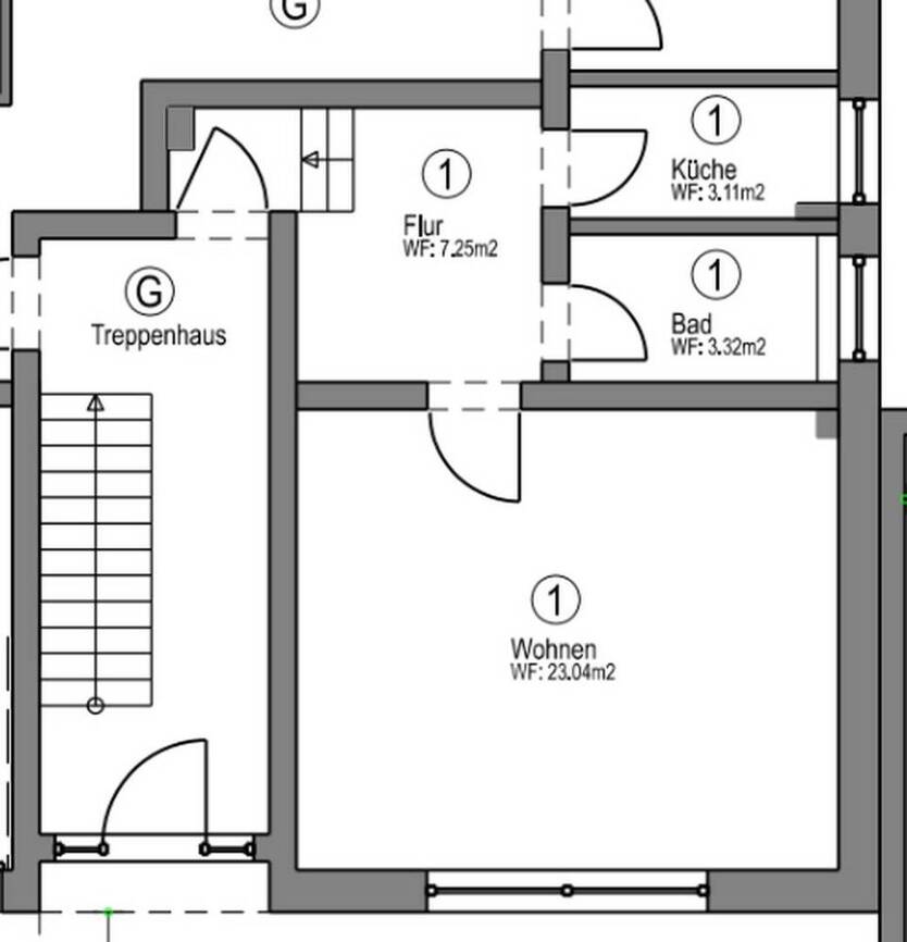 Ansprechende 1.5-Zimmer-UG-Wohnung mit gehobener Innenausstattung in Bochum
