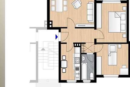 Wohnung zum Mieten in Duisburg 445 € 63 m²