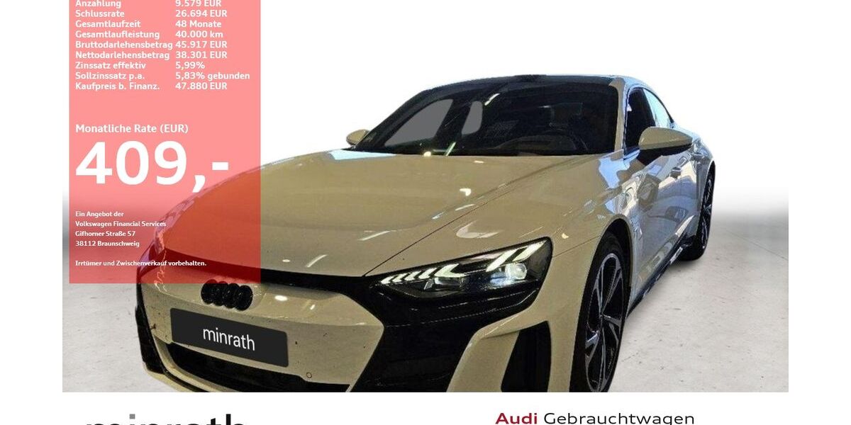 Audi e-tron GT 60.086 km 47.620 &euro; Moers-Hülsdonk 47441