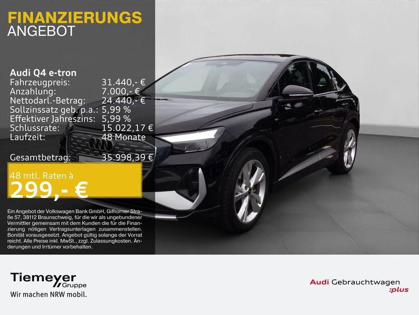 Audi Q4 e-tron 22.109 km 28.440 € Gelsenkirchen 45894
