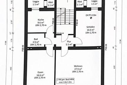 Erstbezug nach Sanierung - 85qm auf 3,5 Zimmer mit 2 Balkonen 3.5 zimmer
