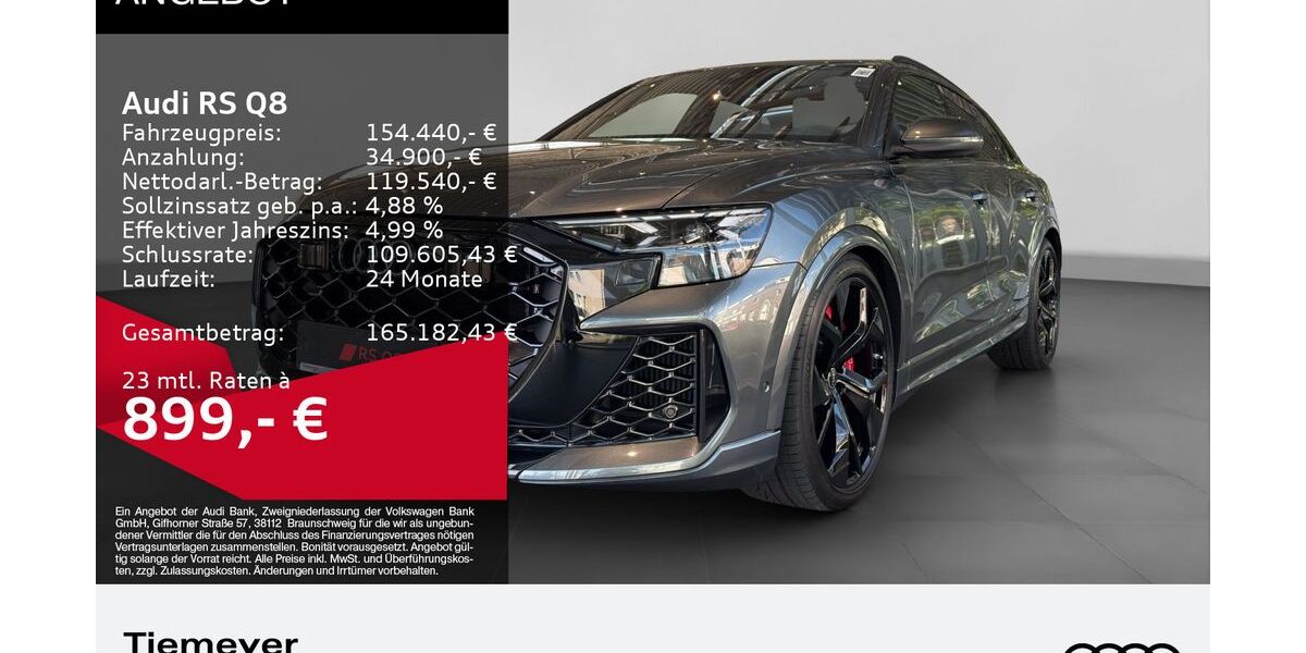 Audi RSQ8 2.050 km 144.880 &euro; Oberhausen 46047