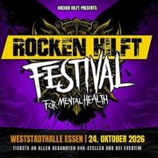 Rocken hilft Festival 2026 | Weststadthalle Essen 24.10.2026 Weststadthalle Essen