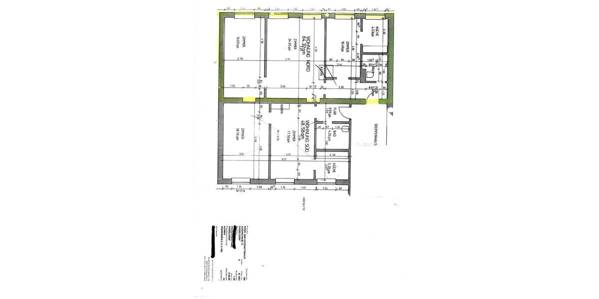 Etagenwohnung Düsseldorf Stadtmitte - 3 Zimmer, 64 m&sup2;, 950&euro; | Angebot:25606509